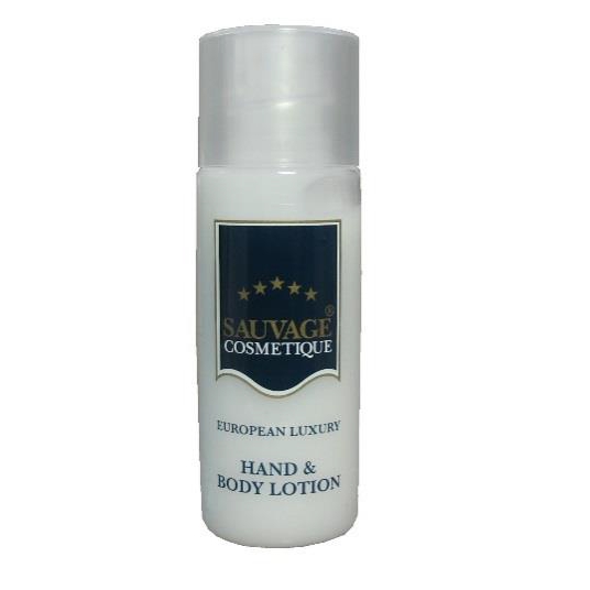 Sauvage Cosmetique Hand & Body Lotion 35 ml | 300 Stück  | in Hi-Cylinder-Flaschen