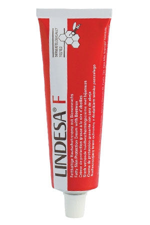 Lindesa® F Professional (Typ W/O) | 100 ml  | Hautschutzcreme gegen wasserlösliche Arbeitsstoffe, auch als Hautpflegecreme bei stark entfetteter Haut geeignet