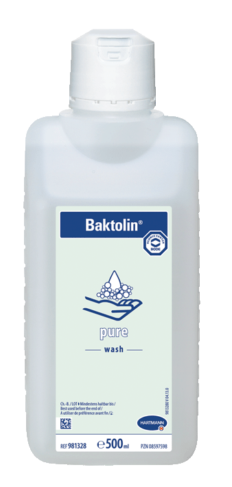 Baktolin® pure | 500 ml | milde Waschlotion | farbstoff- und parfümfrei