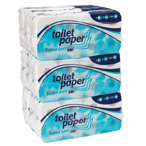 toilet paper MEGAPACK | Toilettenpapier | SuperSoft | 3-lagig