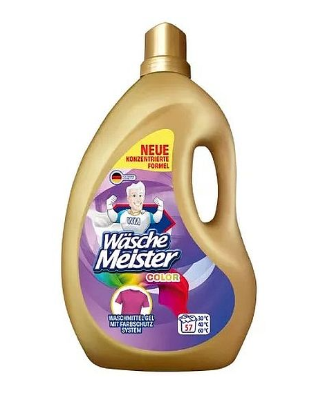 Wäschemeister Color Gel flüssiges Waschmittel 2 Liter NEU