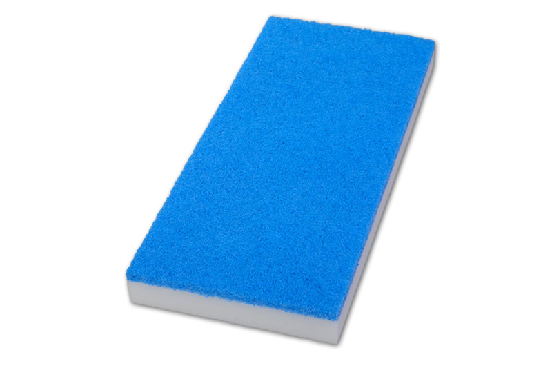 Handpad/Melamin Handpad 2,4 x 11,5 x 25 cm | blau-weiß