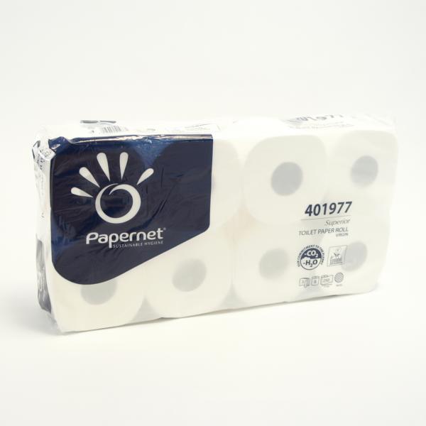Papernet® Toilettenpapier 3-lagig | 250 Blatt/Rolle | 64 Rollen/Sack