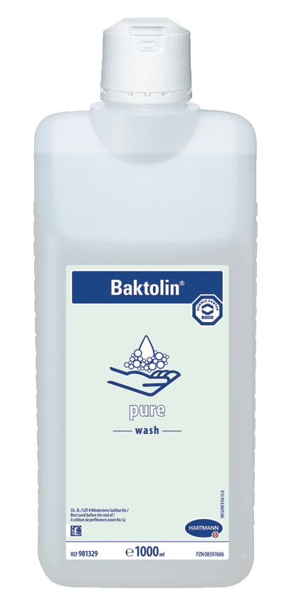 Baktolin® pure | 1 Liter  | milde Waschlotion, parfümfrei und farbstofffrei