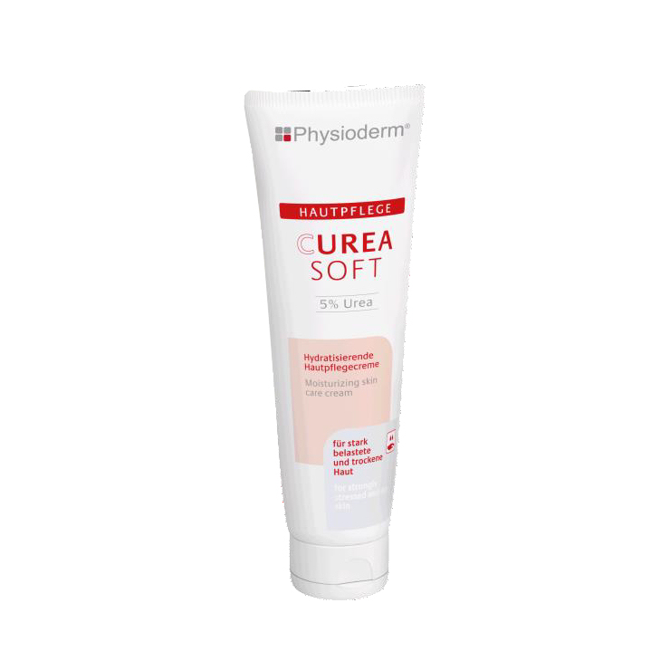 CUREA SOFT (Typ O/W) parfümiert | 100 ml  | Hydratisierende Hautpflegecreme für stark belastete und trockene Haut