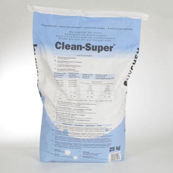 Clean-Super® | 20 kg | Hochleistungs-Vollwaschmittel, 30 C° bis 90 C°