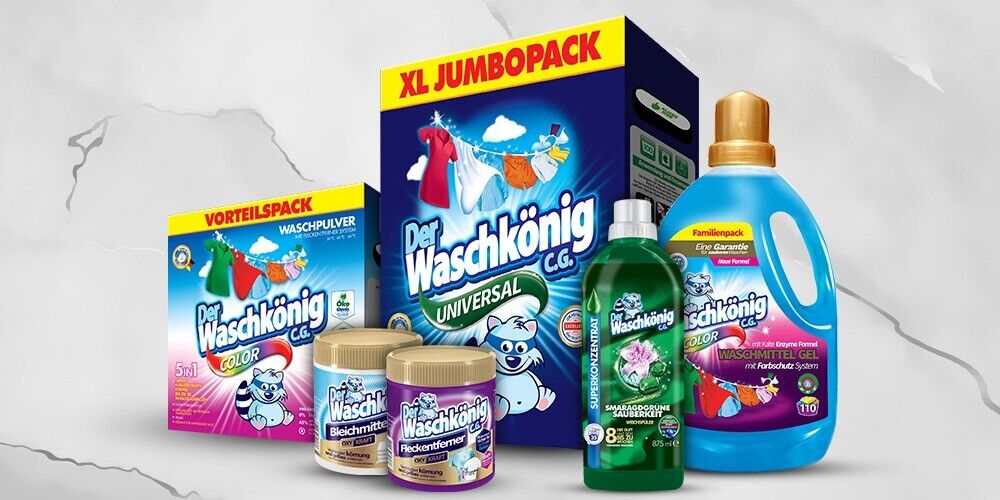 Der Waschkönig Fleckentferner in Pulverform OXY Kraft  750g